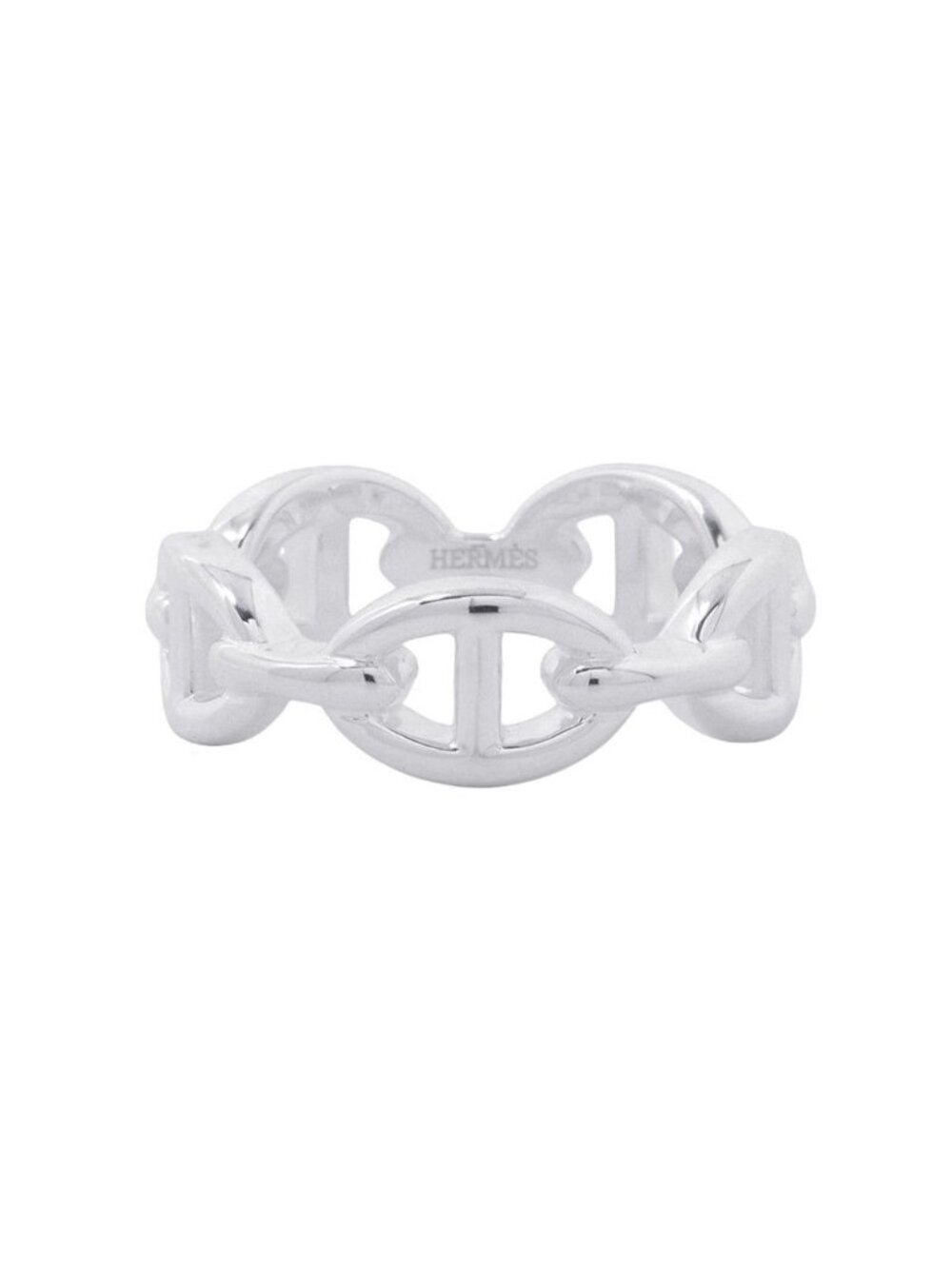 Hermes Ring Chaine D'ancre Enchainee PM